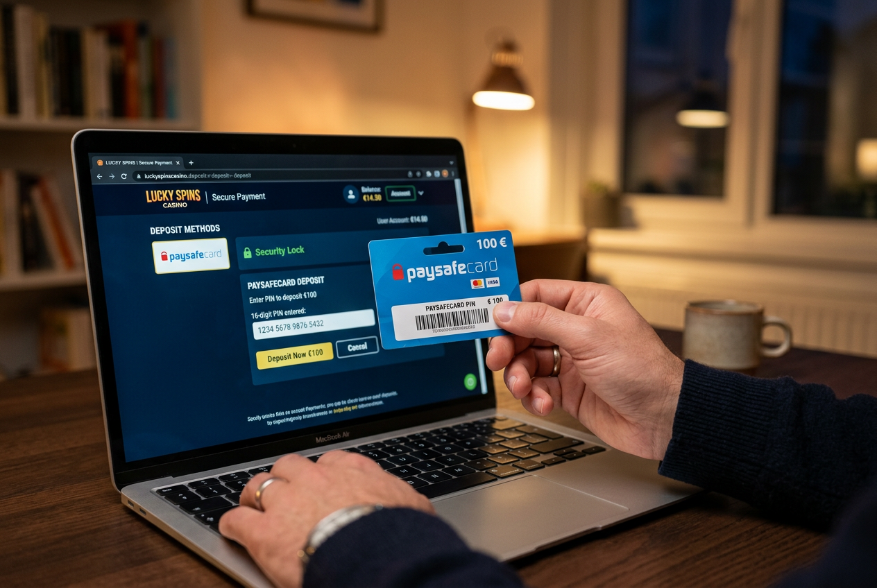 Συναλλαγή με Paysafecard σε ελληνικό καζίνο